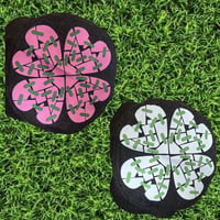 Image 5 of Black Denim Clover Money Aid Bucket Hat