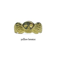 Image 5 of Taphophile ring in sterling silver, gold, or bronze