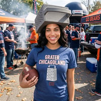 Image 4 of Grater Chicagoland Tri-Blend Tee