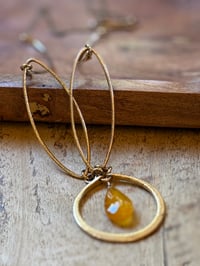 Image 3 of The Yellow Color brass summery necklace 