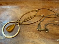 Image 8 of The Yellow Color brass summery necklace 