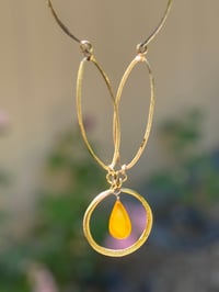 Image 9 of The Yellow Color brass summery necklace 