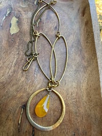 Image 15 of The Yellow Color brass summery necklace 