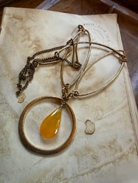 Image 21 of The Yellow Color brass summery necklace 
