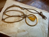 Image 13 of The Yellow Color brass summery necklace 