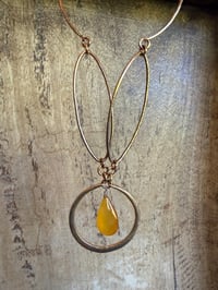 Image 22 of The Yellow Color brass summery necklace 