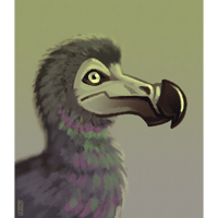 Raphus cucullatus - DinoCon 2026 Exhibition Mini Print