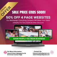 WEBSITE DESIGN (www.yourname.com) SPECIAL