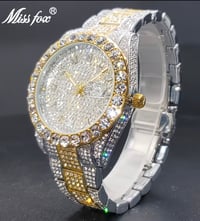 Image 1 of Men'S Golden-sliver toned luxury Watch