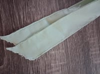 Image 2 of  Distressed Ruffle Dining Cushion/Pale Mint