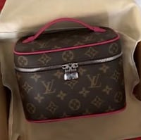 HOT PINK VANITY BAG