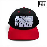 All this motion sponsored by God (Snapback) Black 
