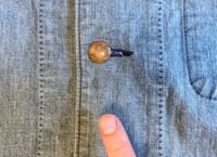 Image 11 of 45 rpm indigo dyed coverall jacket, size 3 (fits M)