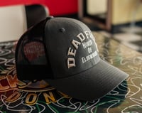 Image 3 of North of Elsewhere Trucker – Charcoal / Black