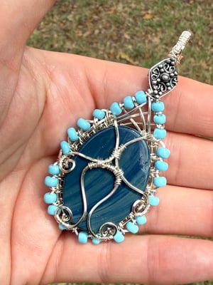 Leland Blue Pendant