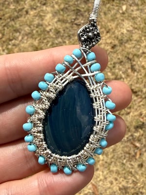 Leland Blue Pendant