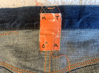 Image 3 of Hiroshi Kato denim 45rpm selvedge indigo dyed jeans, made in Japan, size 32