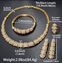 Image 9 of Elegant Luxury Necklace set 