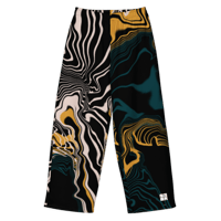 Image 3 of "St. Emerald III" Casual Cotton Wide Leg Pants