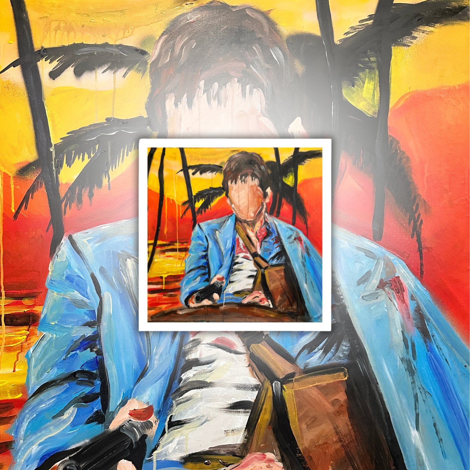 AYE FRANK PRINT - 16x16"