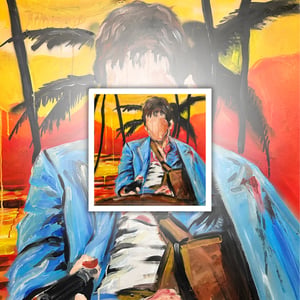 AYE FRANK PRINT - 16x16"