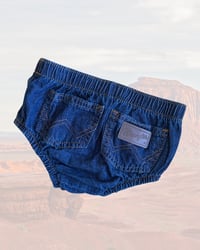 Image 1 of Wrangler Denim Bloomers-12m