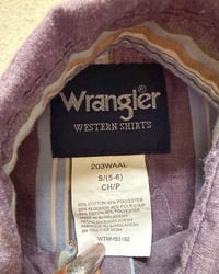 Image 4 of Vintage Wrangler Button Down-5/6