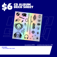 Image 2 of CD Deco Sticker Sheet