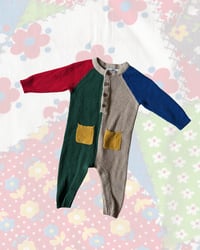 Image 1 of ON Color Block Jumpsuit - 6-12m
