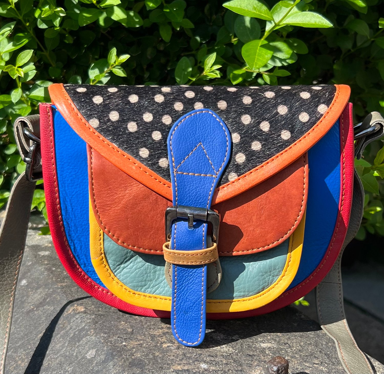 Image of Multicoloured Saddle #37B