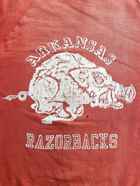 Image 5 of 50s SUN FADED ARKANSAS RAZORBACKS SWEATSHIRT