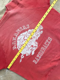 Image 17 of 50s SUN FADED ARKANSAS RAZORBACKS SWEATSHIRT