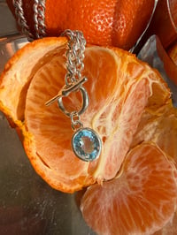 Image 1 of Topaz toggle chain