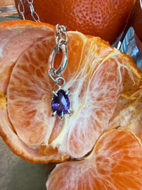 Large Amethyst necklace
