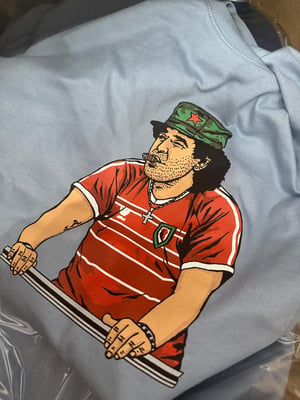 Image of The Diego T Shirt in Mountain Blue and Sky Blue
