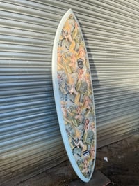 Image 8 of Tsunami Surfboards 6’08 retro singlefin .
