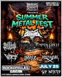 July 25 | Summer Metal Fest! | ROCKEFELLAS 