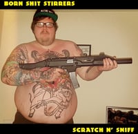 Born Shit Stirrers - Scratch N Sniff Yellow vinyl LP