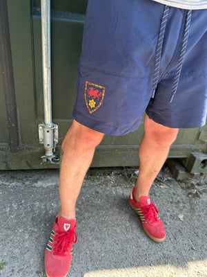 Image of Spirit of 58 Men’s Swim Shorts in Black and in Navy 