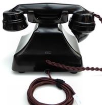 Image 3 of Early 1940s Gecophone (GEC) Bakelite Telephone
