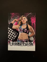 Image 2 of Signed Brooke Havok Trading Card 1