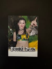 Image 2 of Signed Brooke Havok Trading Card 2