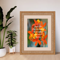 Image 2 of Self care flower art print bundle