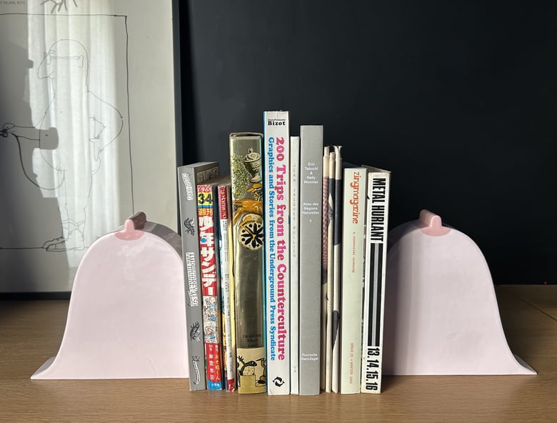 Image of Boobs bookends