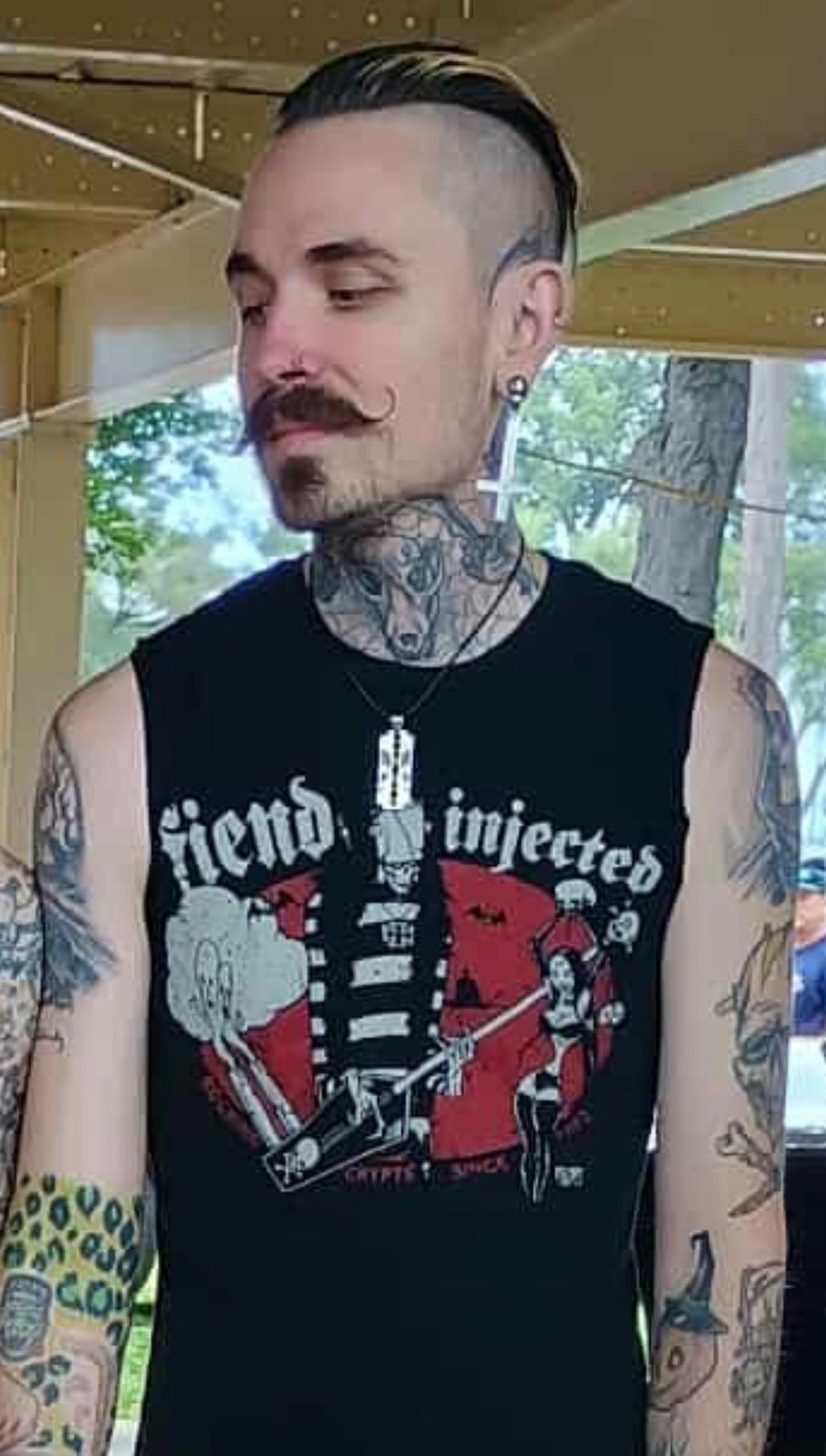Image of FIEND INJECTED - Mens shirt  -  few lg size leftovers 