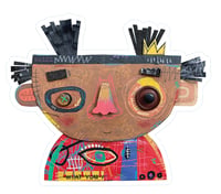 Basquiat Noggin'™ Sticker