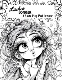 Image 11 of 20 Sarcastic and Swearing Humor Coloring Pages, Digital Download, Book, Adult, funny