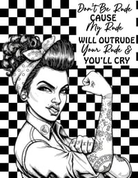 Image 13 of 20 Sarcastic and Swearing Humor Coloring Pages, Digital Download, Book, Adult, funny