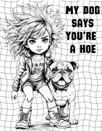 Image 14 of 20 Sarcastic and Swearing Humor Coloring Pages, Digital Download, Book, Adult, funny