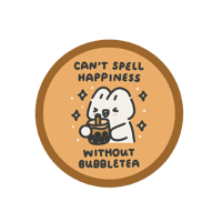 Image 1 of bubbletea happiness coaster